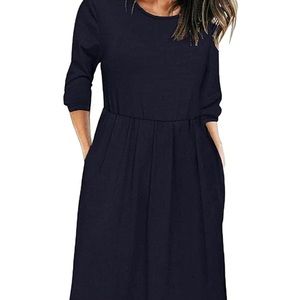 Size M Navy Dress